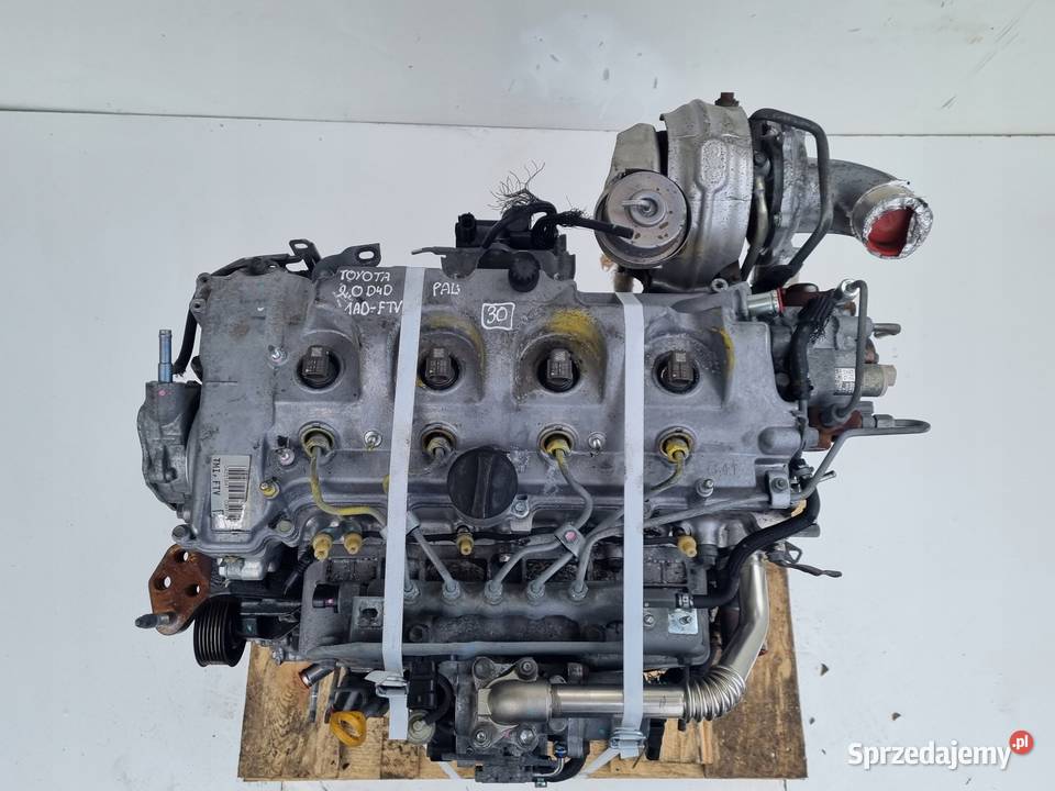 SILNIK KOMPLET Toyota Verso 20 D4D 126 162 1AD Janów