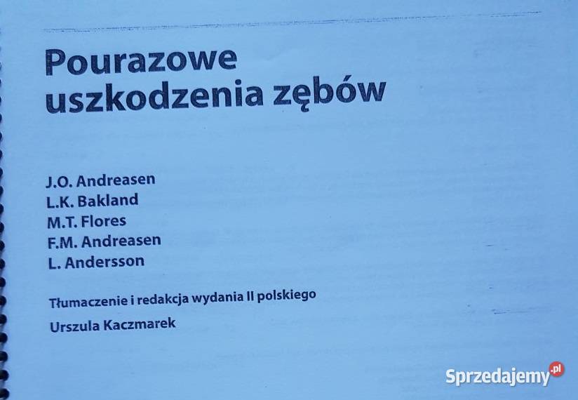 Pourazowe uszkodzenia zębów stomatologia Kielce