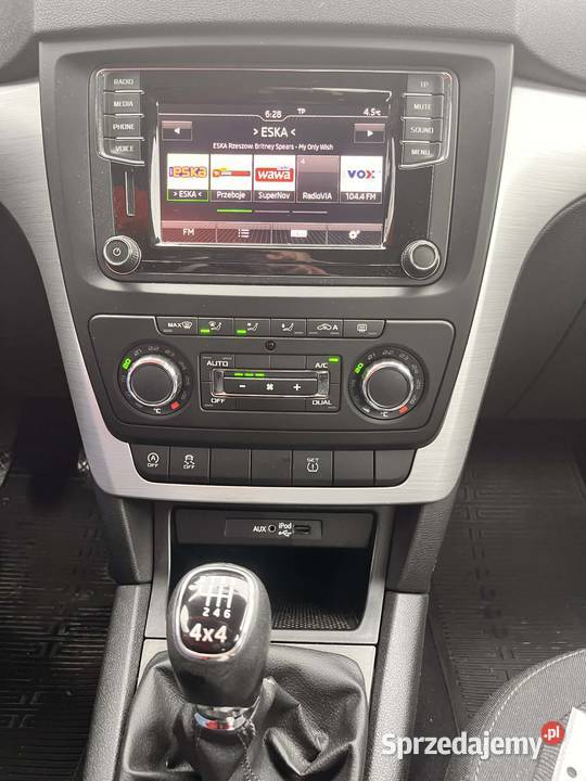 Skoda Yeti 20 TDi 4x4 2016 Salon Rok produkcji 2016 Rzeszów