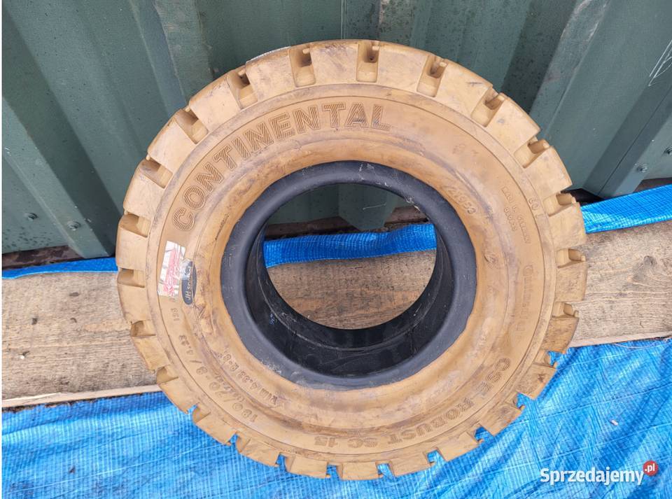 OPONA CONTINENTAL 18070 R 8 PEŁNA 18x7 BIAŁA Szprotawa