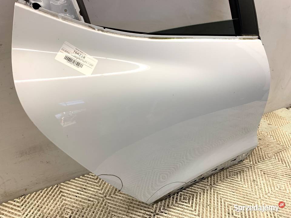 DRZWI PRAWY TYŁ RENAULT CLIO IV Hatchback BIAŁY