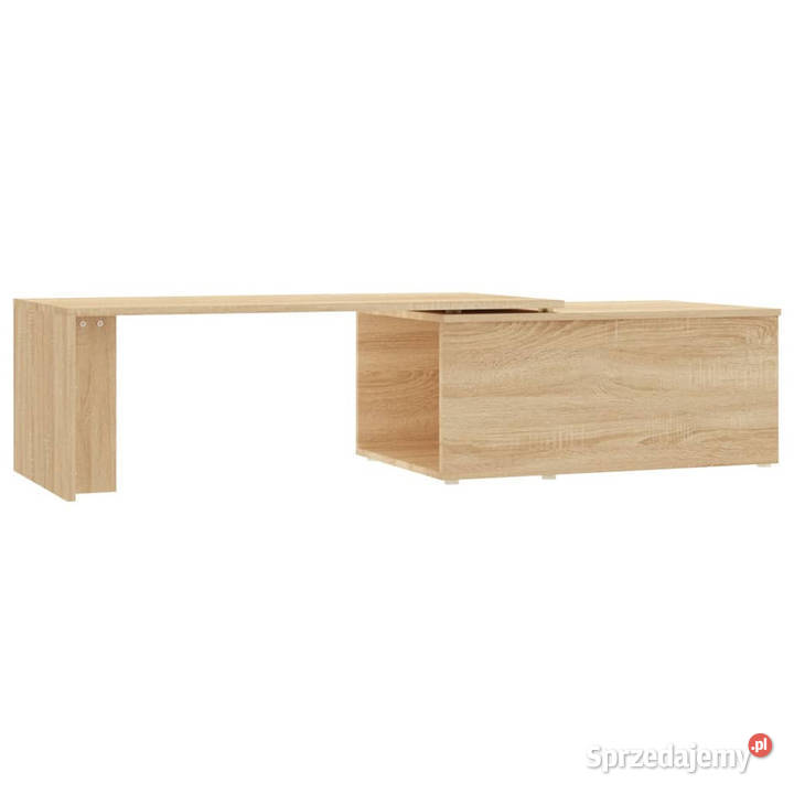 Stolik kawowy dąb sonoma 150x50x35 materiał Warszawa