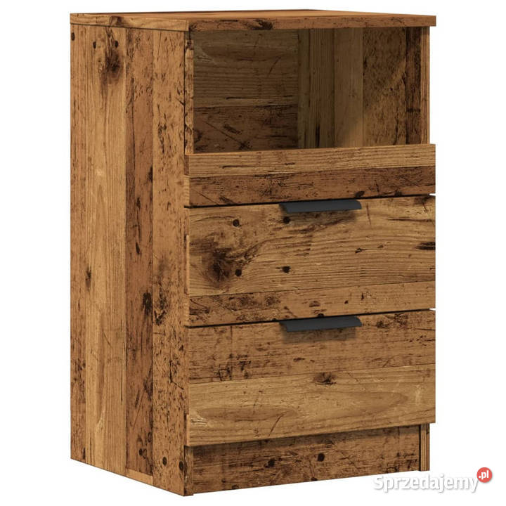 Szafka nocna stare drewno 40x36x65 materiał mazowieckie Warszawa