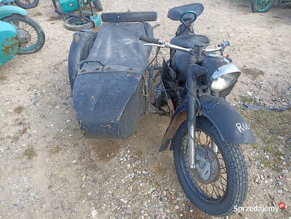 R009 K750 1966 z wózkiem bocznym WYSYŁKA nieuszkodzony Ostrołęka