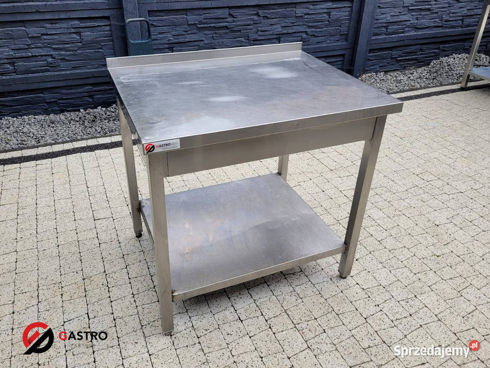 Stół przyścienny gastronomiczny 900x700x850 mm Ostrów Wielkopolski
