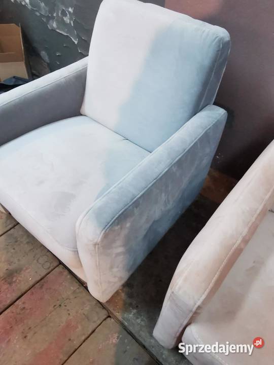 Nowy fotel Ema szary małopolskie