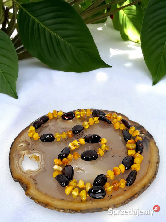 Korale z bursztynu BURSZTYN bałtycki mix Warszawa