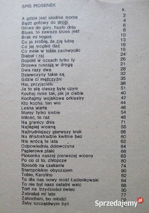 Rewia Przebojów 3 melodie i teksty1970