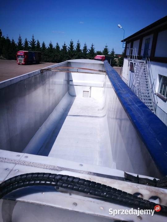 Naczepa wywrotka aluminiowa wanna łódka 53m3 Mikołajki