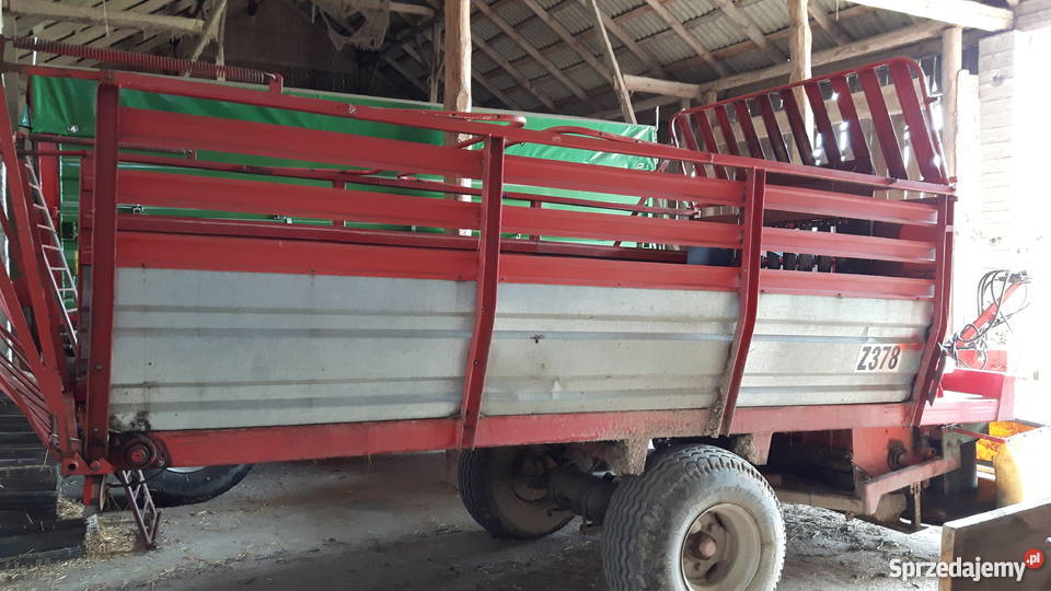 Przyczepa z kosiarką Ścinacz zielonek Krynki-Sobole sprzedam