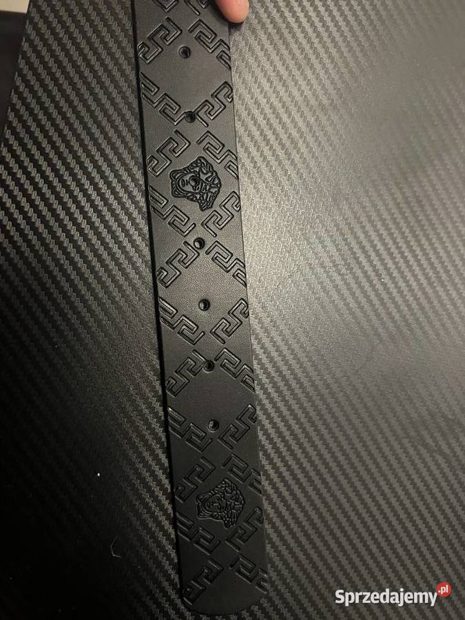 pasek czarny versace Ostrów Wielkopolski