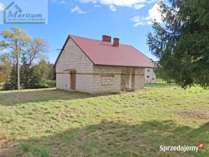 Ogłoszenie dom wolnostojący Ustrobna 80 metrów pustak
