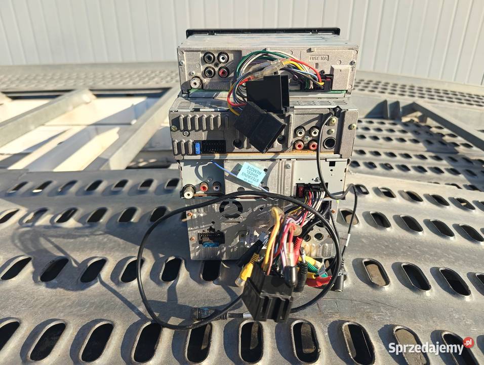 Radia samochodowe 4 sztuki Sony LG JVC Eonon