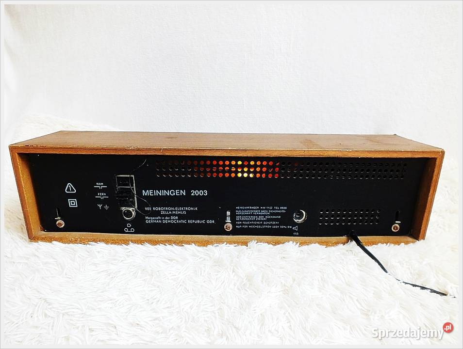 Stare radio tranzystorowe Meinngen 2003 RFT z Żary