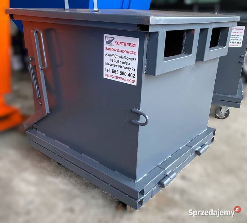 Kontener z otwieranym dnem 05m3 koliba łódzkie Niedrzew Pierwszy