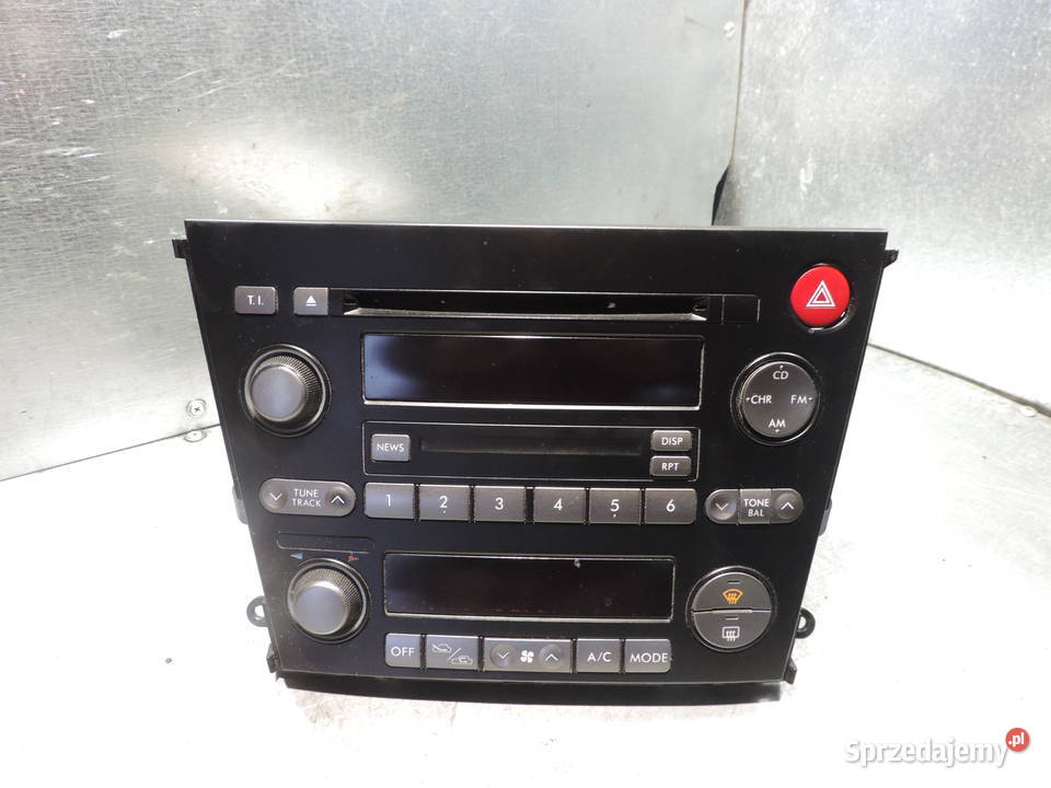 RADIO CD SUBARU LEGACY IV GX201LHF2 EUROPA Rok produkcji 2004 małopolskie Nowy Sącz sprzedam