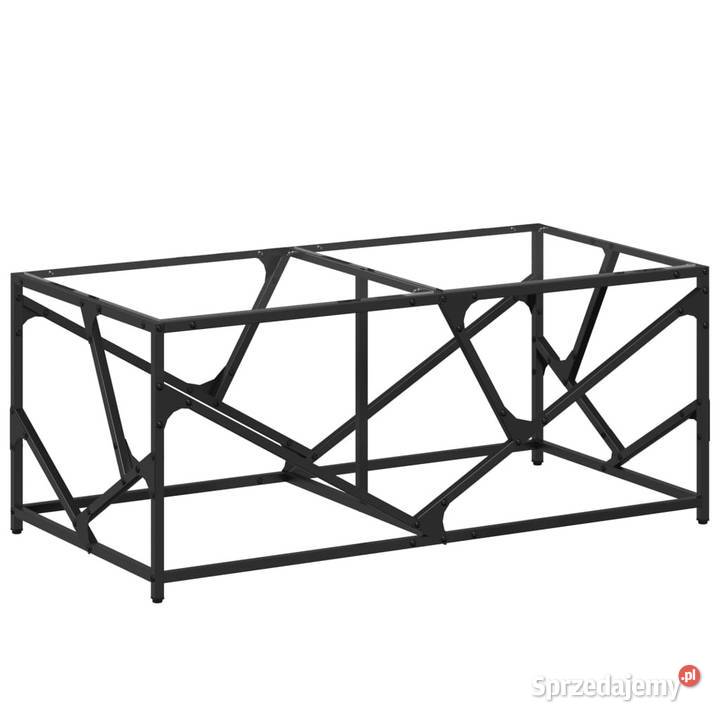 Stolik kawowy ze szklanym blatem 985x50x41 stal Warszawa sprzedam