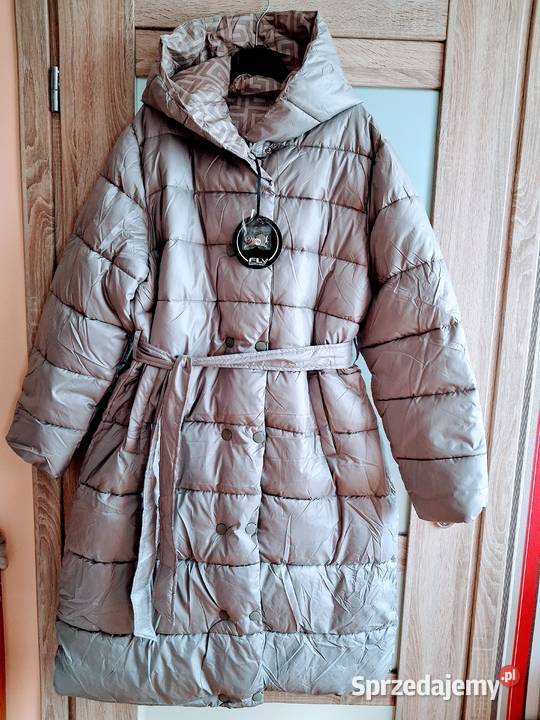 WŁOSKI dwustronny płaszczyk jesieńzima Moda i Styl Jarocin