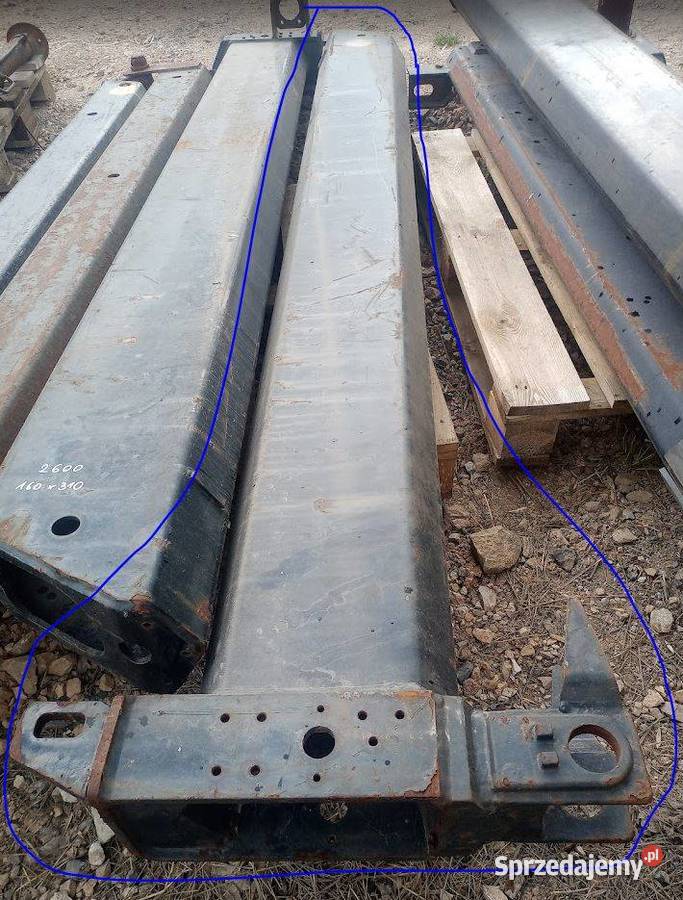 Ramię wysuw wysuwu do żurawia HIAB