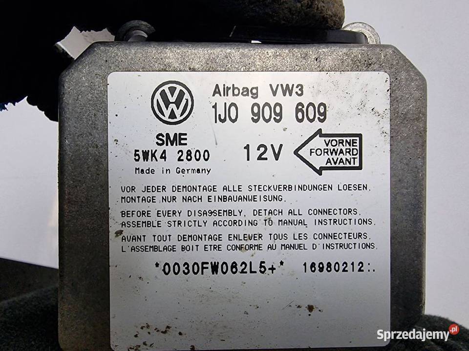 MODUŁ VOLKSWAGEN GOLF IV 1J0909609 Lipno