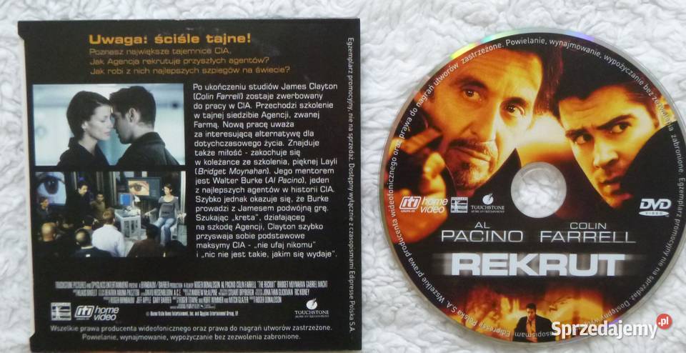 Film DVD Rekrut z gazety