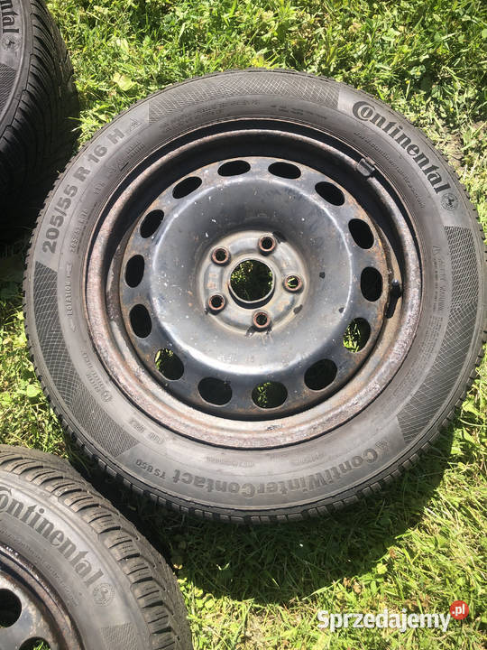 Koła komplet felga stalowa opona Continental TS śląskie Wrzosowa