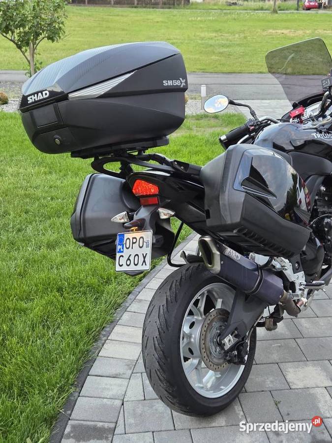 Triumph Tiger 1050 2009 3 oryginalne kufry