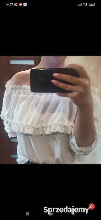 Bluzka hiszpanka Rozmiar uniwersalny podkarpackie Czarna