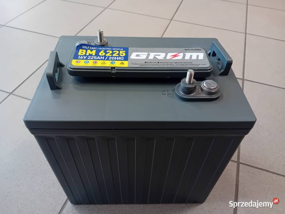 Akumulator trakcyjny GROM 6V 225Ah Specpart Szczecin sprzedam
