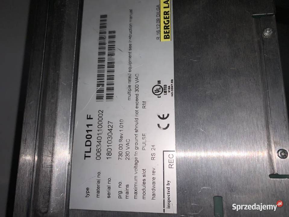 Berger Lahr TLD011 F Servo drive Warszawa