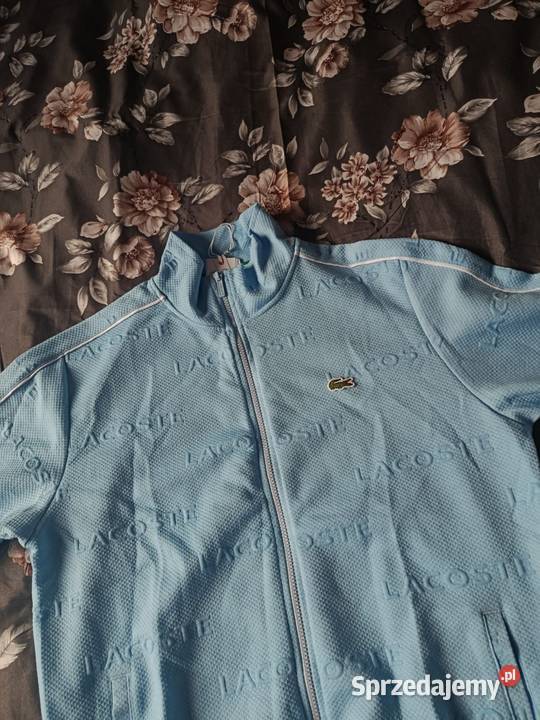 Komplet dresowy Lacoste Tracksuit błękitny Białystok