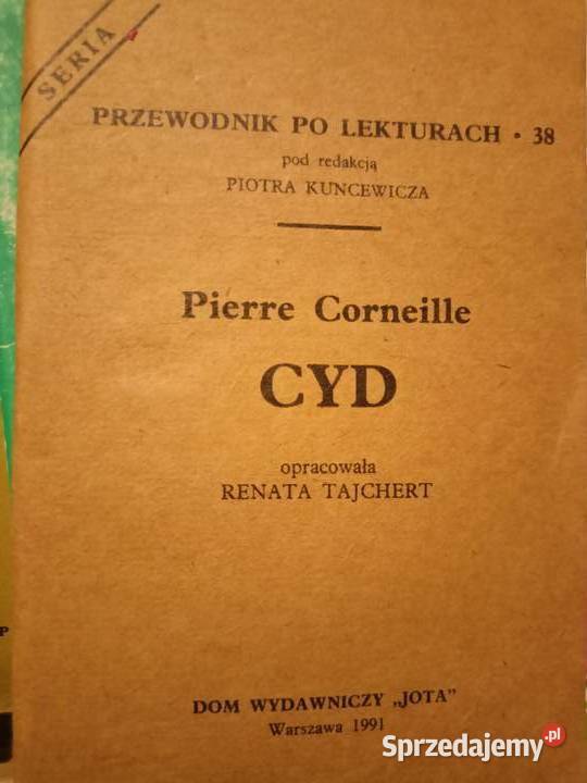 Cud Corneille analizy lektury szkolne księgarnia Warszawa sprzedam