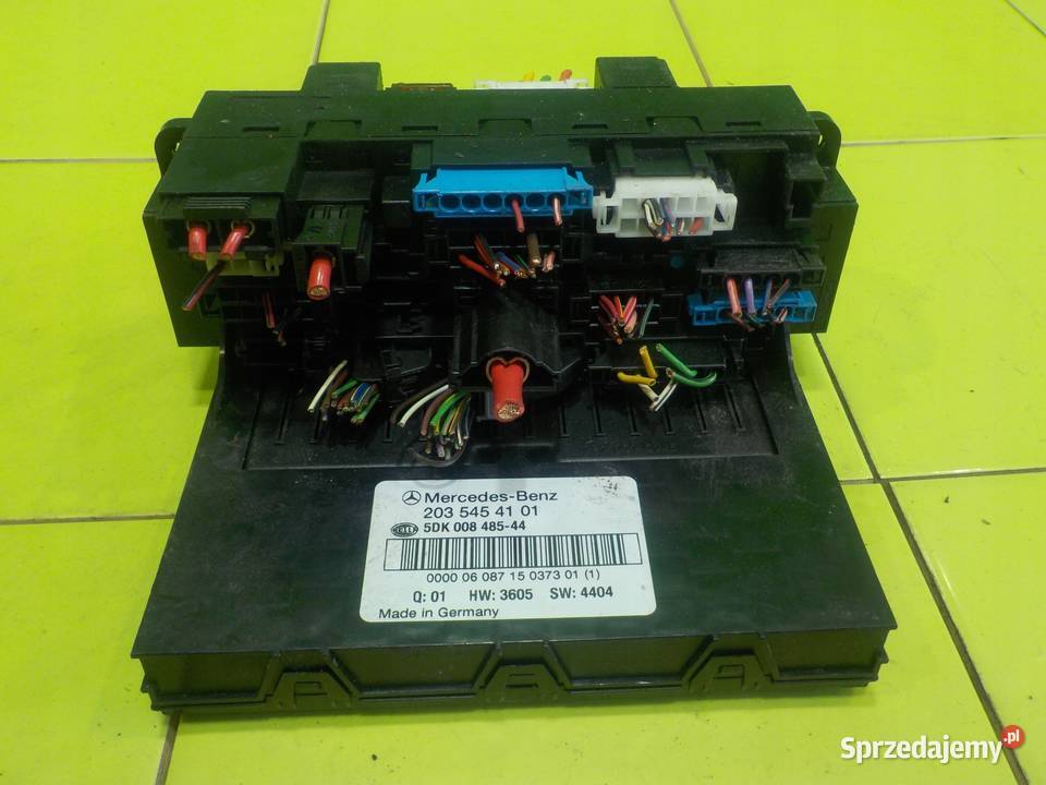 MERCEDES C W203 LIFT 18 K 06r modul komfortu mazowieckie Suków