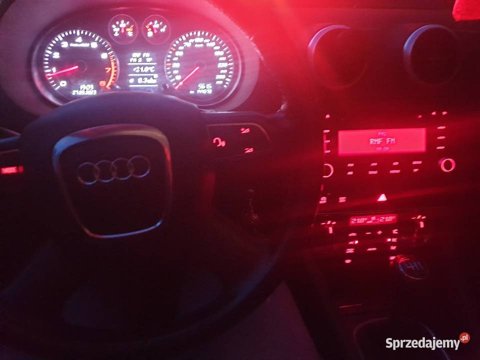 Audi A3 II 8P 14T 2009 144 SPORTBACK Inowrocław