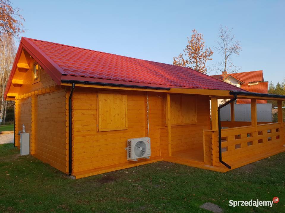 DREWNIANY DOMEK LETNISKOWY SARA 46 22 M2 Mrągowo