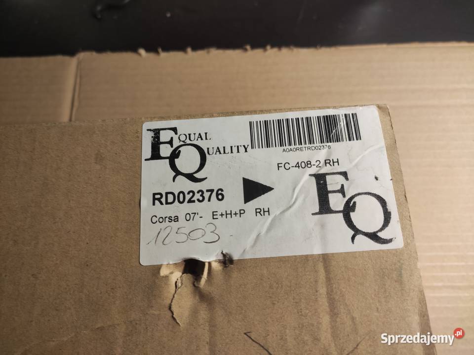 Lusterko Prawe Opel Corsa d rd02376 EQ osobowe Tychy