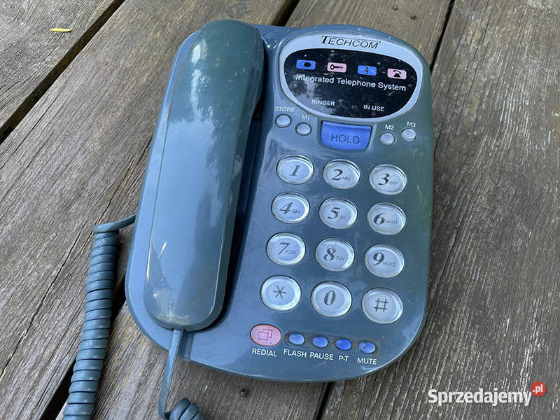 Telefon stacjonarny TECHCOM duże klawisze z Kielce