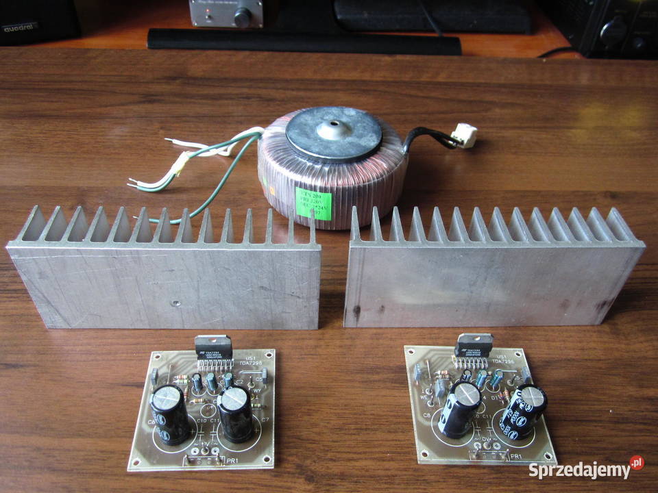 TDA7294 Transformator Zasilanie Wzmacniacz DIY Kielce