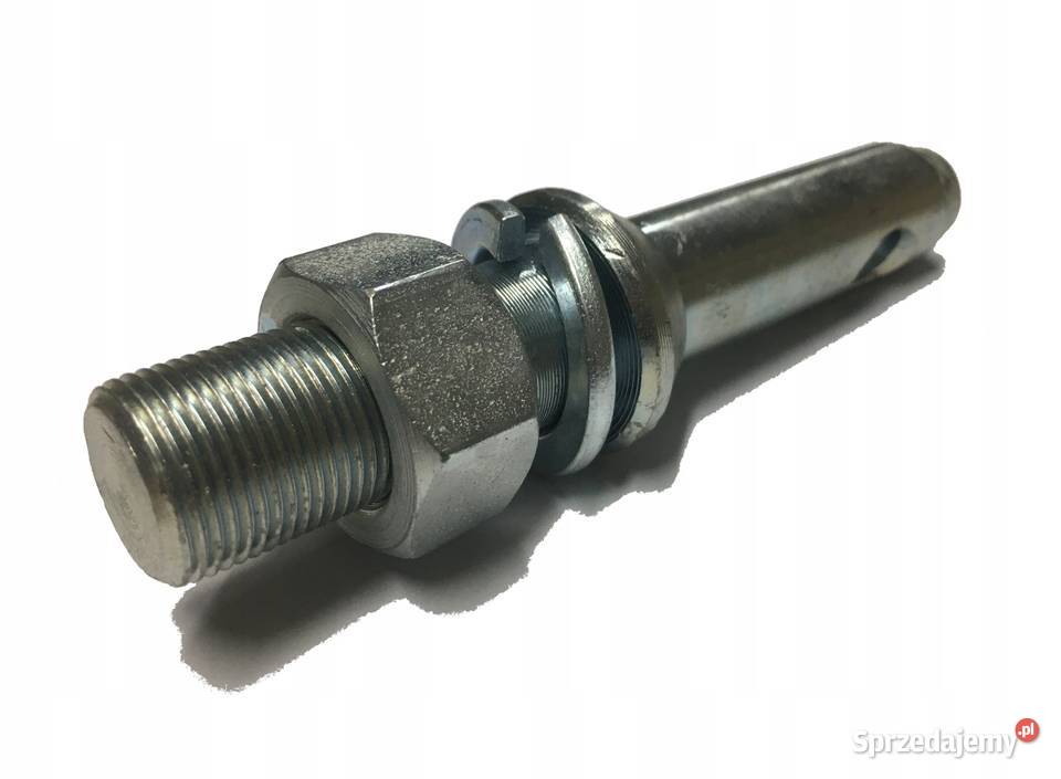 Sworzeń cięgła dolnego 22x140mm M22x40mm kat1 Kamionna