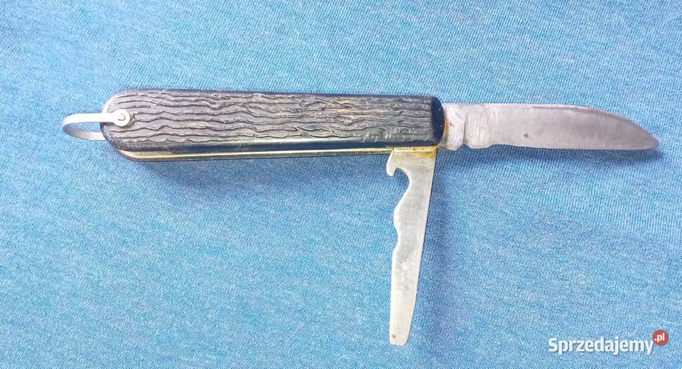 Scyzoryk Gerlach RGMe okładziny bakelitowe PRL Koźminek