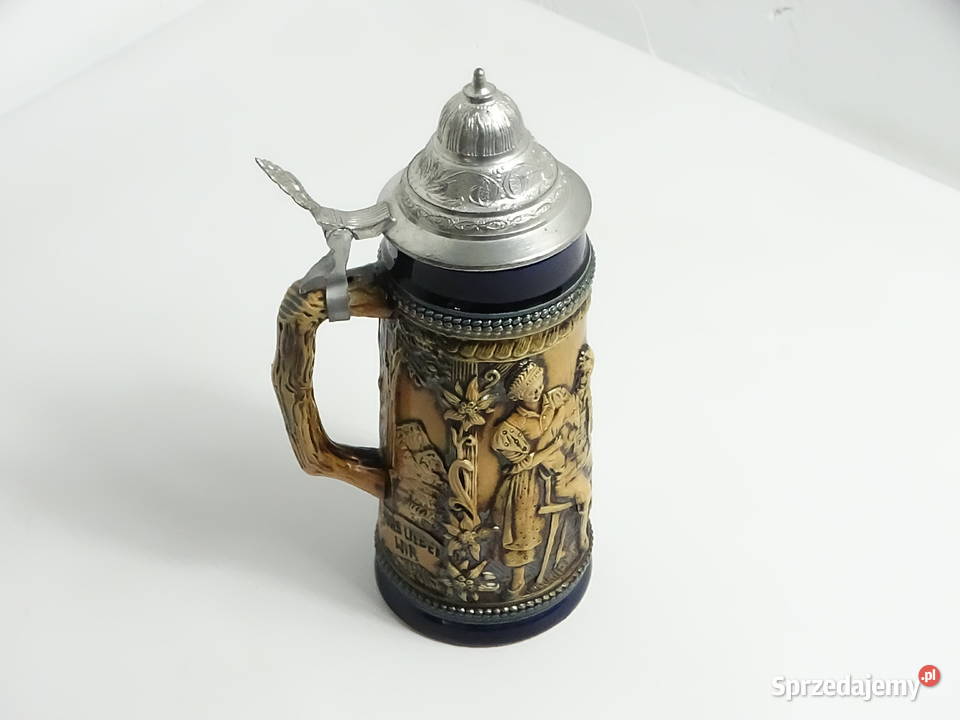 Oryginalny Kufel GERZ West Germany 24 Ceramika i Biłgoraj