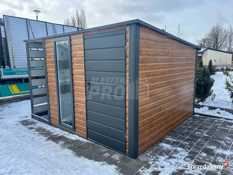 Schowek domek ogrodowy 253 m wiata 1m ciemny Pabianice