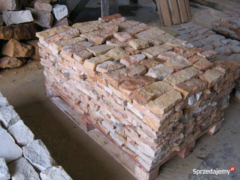 kamień elewacyjny dekoracyjny piaskowiec stara Materiały budowlane Radomsko