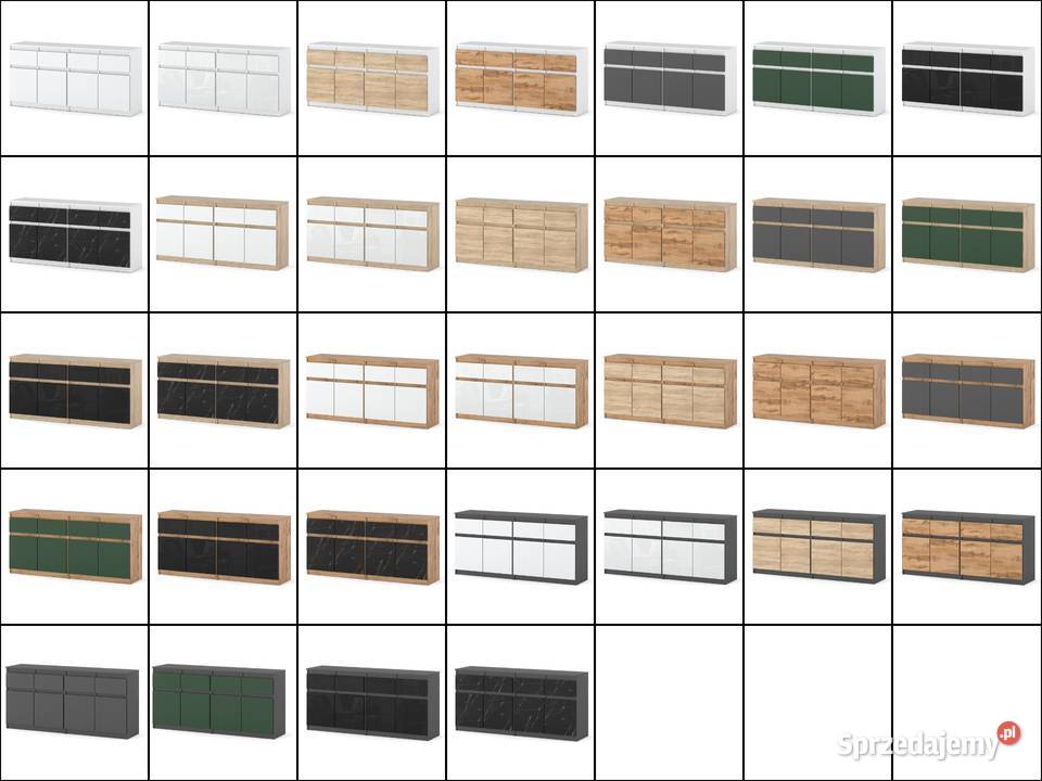 Komoda Loft 4 Szuflady 160 Nowoczesna Szafka 75cm Elbląg