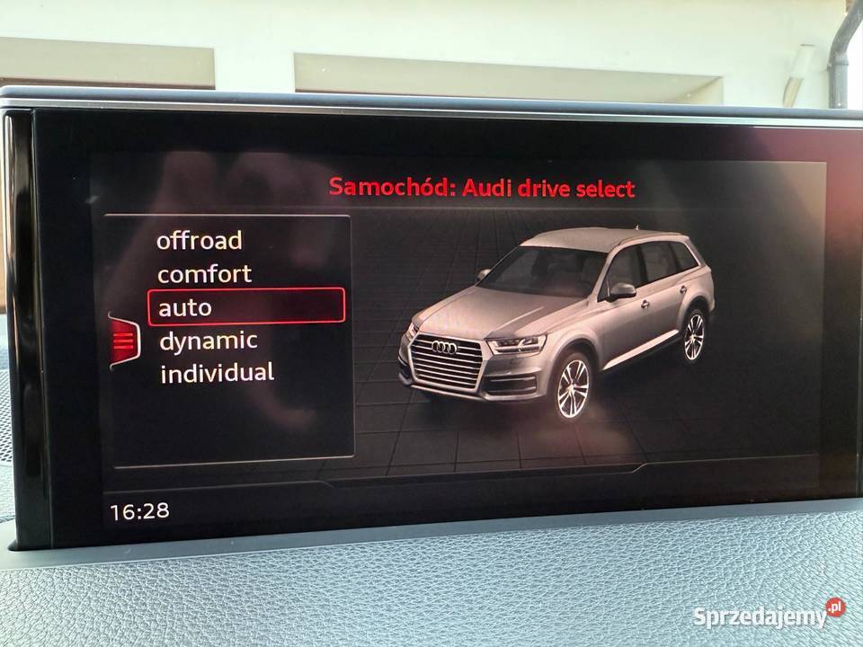 AUDI Q7 TDI mHEV Quattro Salon Polska Alcantara Rok produkcji 2018 łódzkie Łęczyca