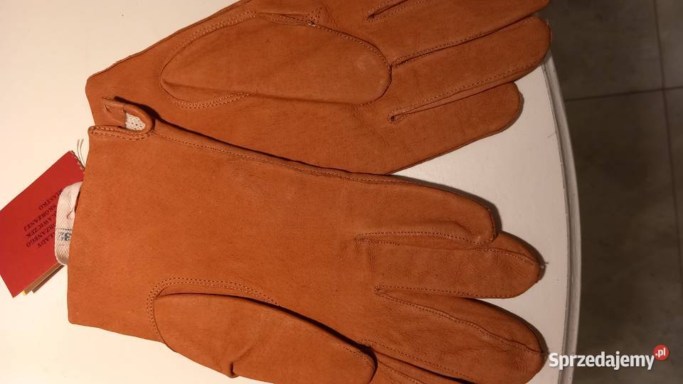 Skórzane rękawiczki męskie Frios 23 Marki