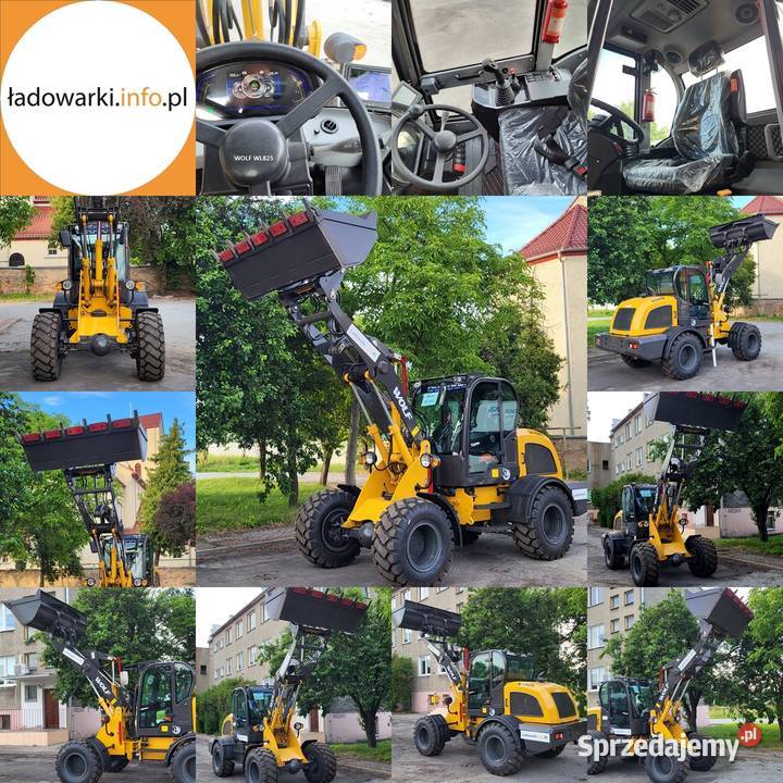 Przegubowa ładowarka kołowa WOLF 825 nowa Opole