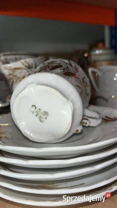 Filiżanka Carl Tielsch Altwasser Kłosy Syg z pomorskie sprzedam