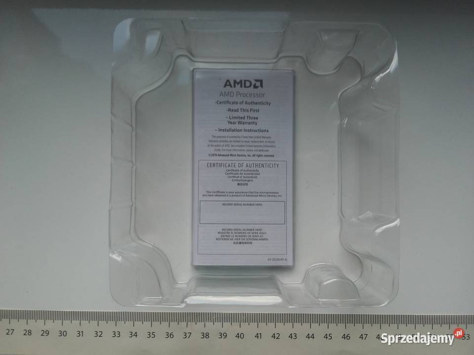 AMD Ryzen 5 2600 chłodzenie 6x34GHz AM419MB AF Bydgoszcz