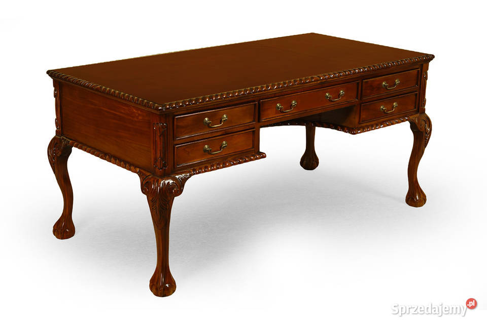 Nowe biurko Chippendale dwustronne 160 80110 79cm Września